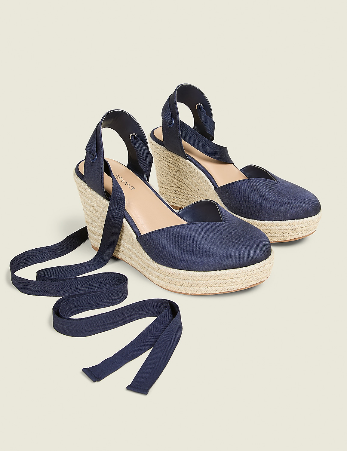Dream Cloud Ankle-Tie Espadrille Wedge Product Image 1