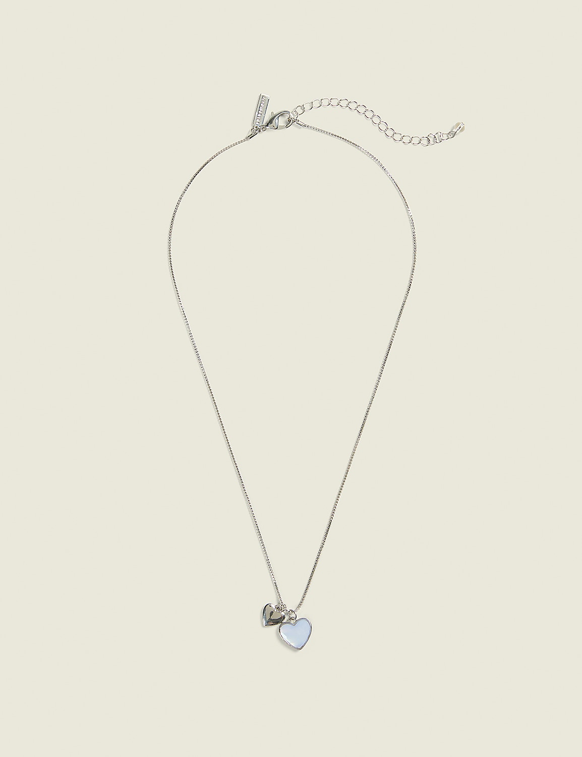Pearlized Heart Necklace Product Image 1