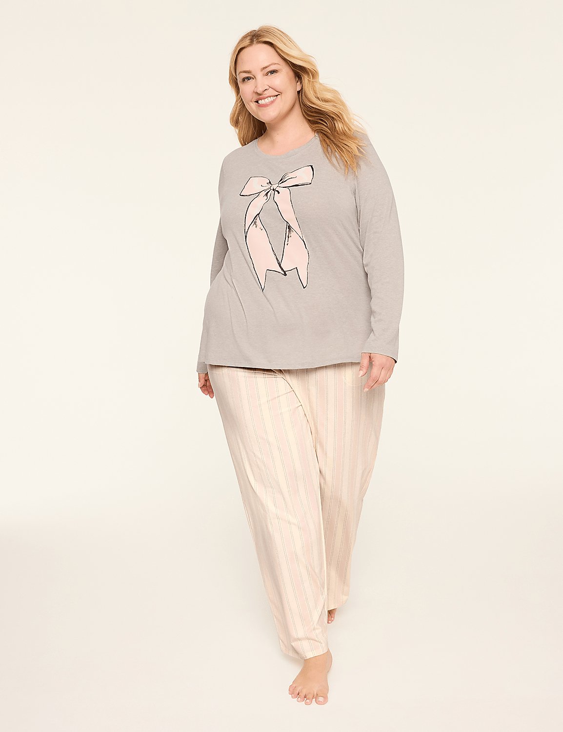 Comfy Cotton Top & Pant PJ Set Product Image 1