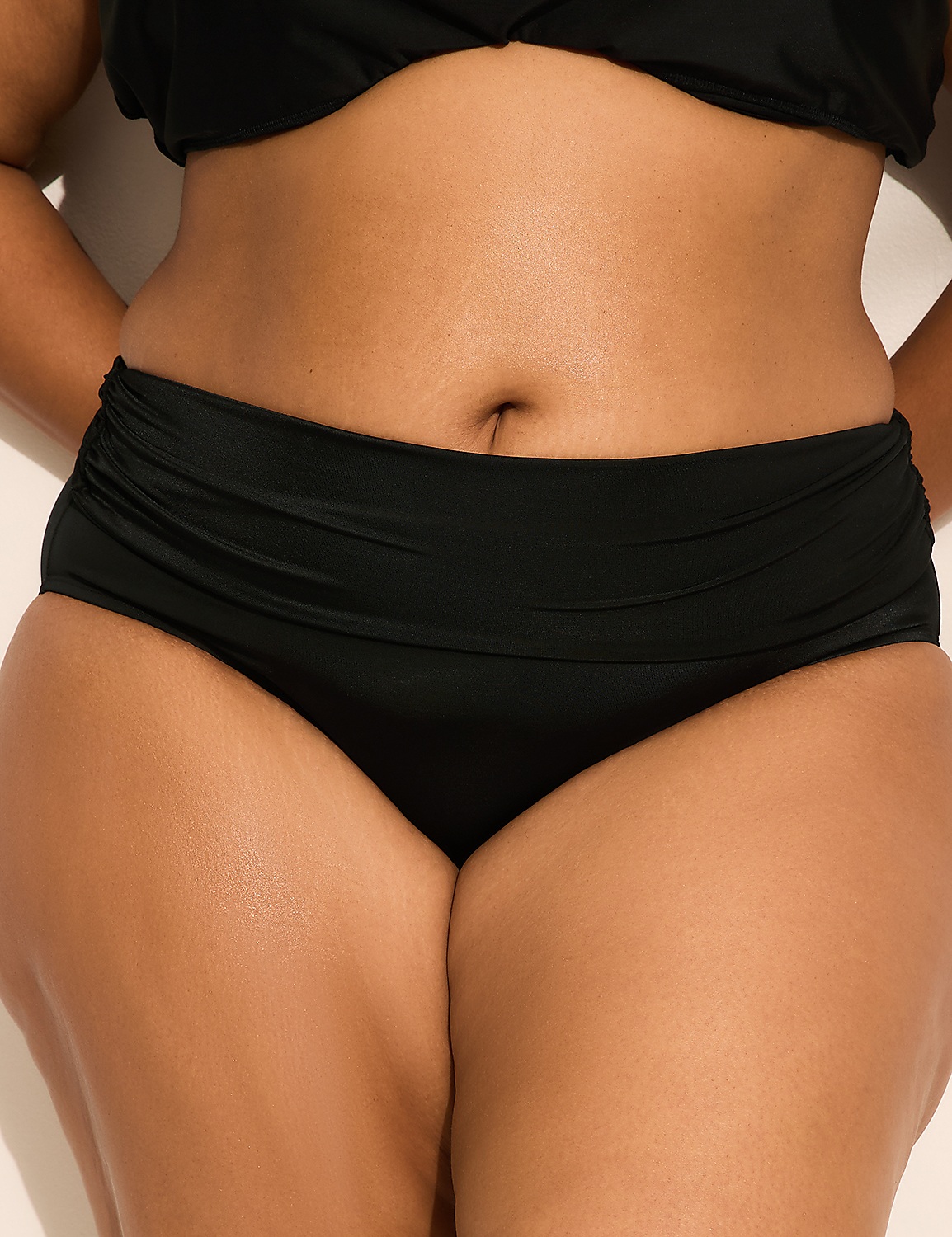 Fold Over Swim Brief Product Image 1