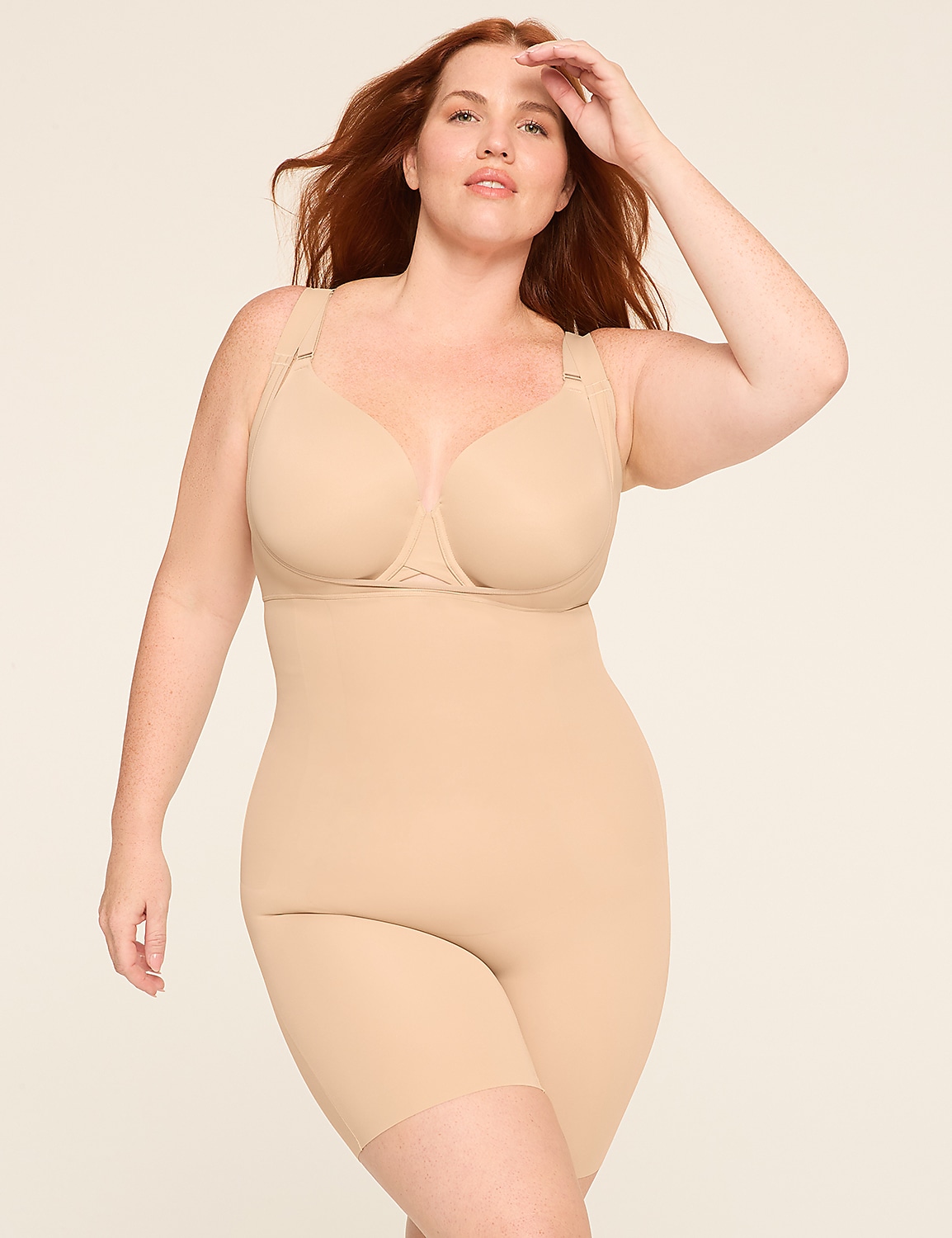 Firm Contouring Invisible Sculpt Open-Bust Thigh Shaper Product Image 1