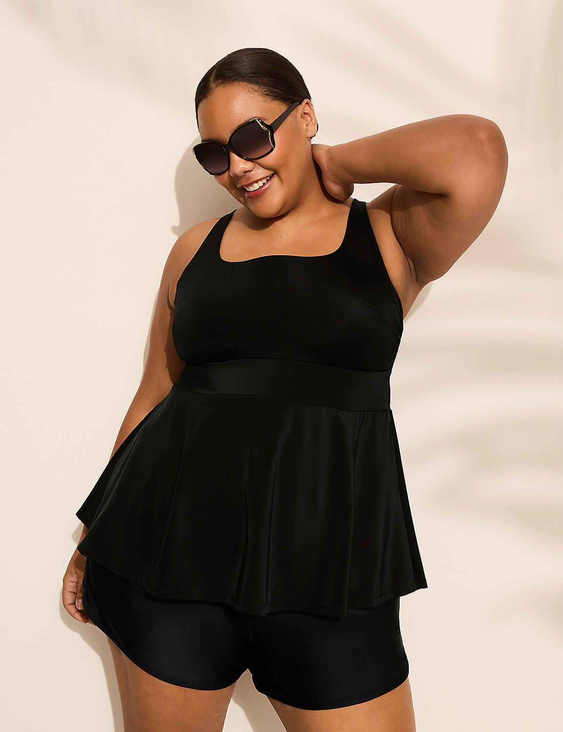 No-Wire Swing Tankini Top Product Image 1