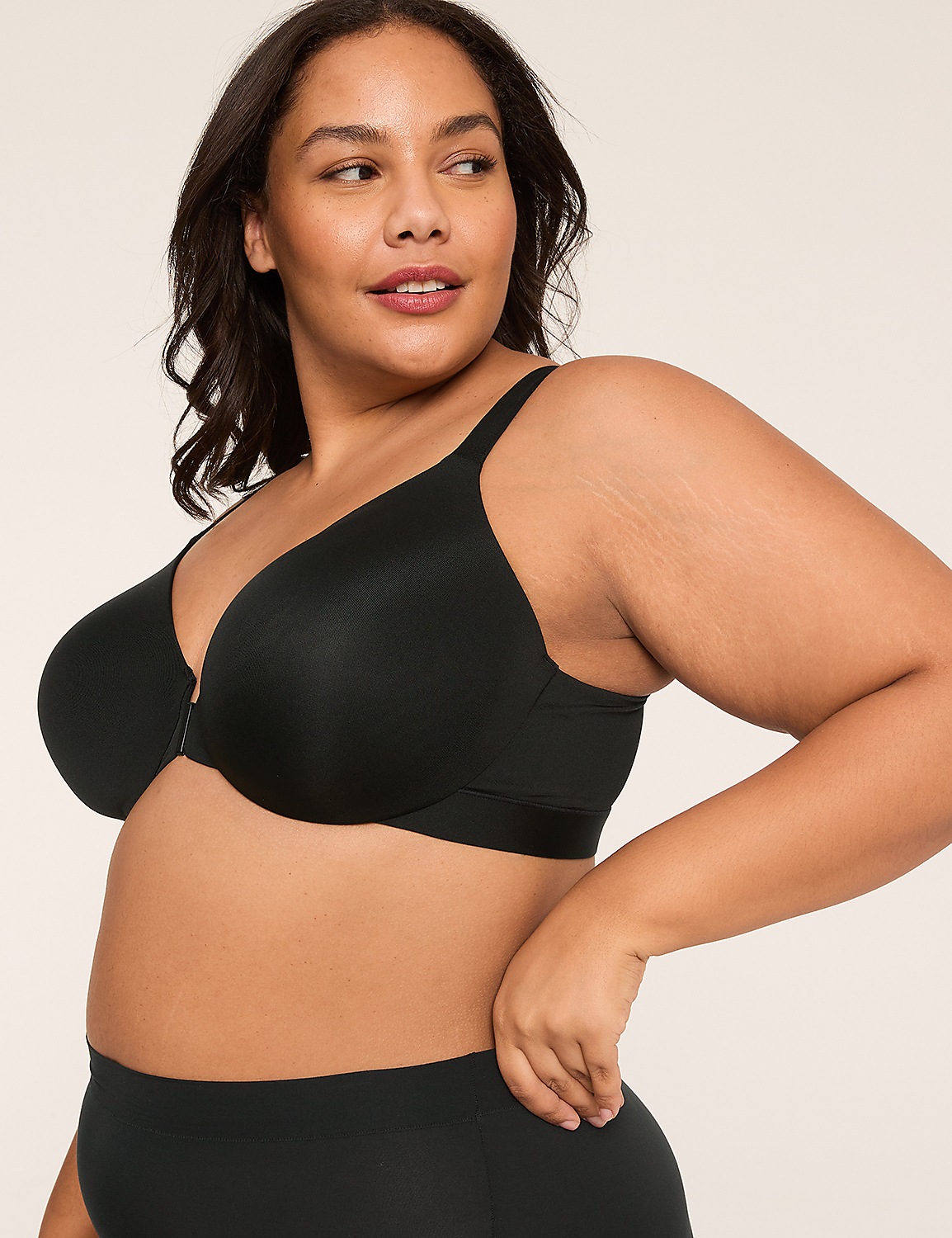 Comfort Bliss&reg; Front-Close Lightly Lined Full Coverage Bra Product Image 3