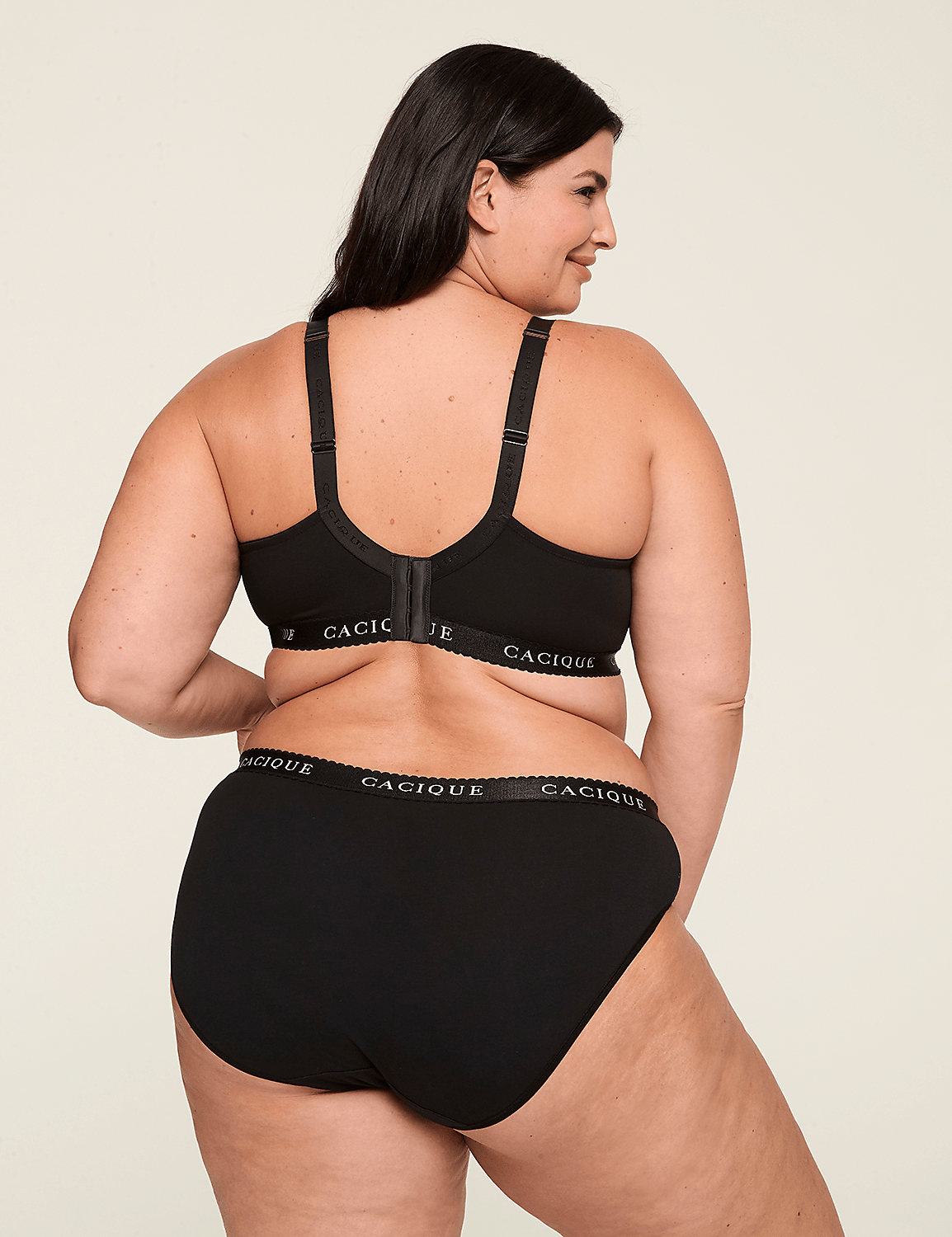 Cotton Lightly Lined T-Shirt Bra With Lace - thumbnail 2