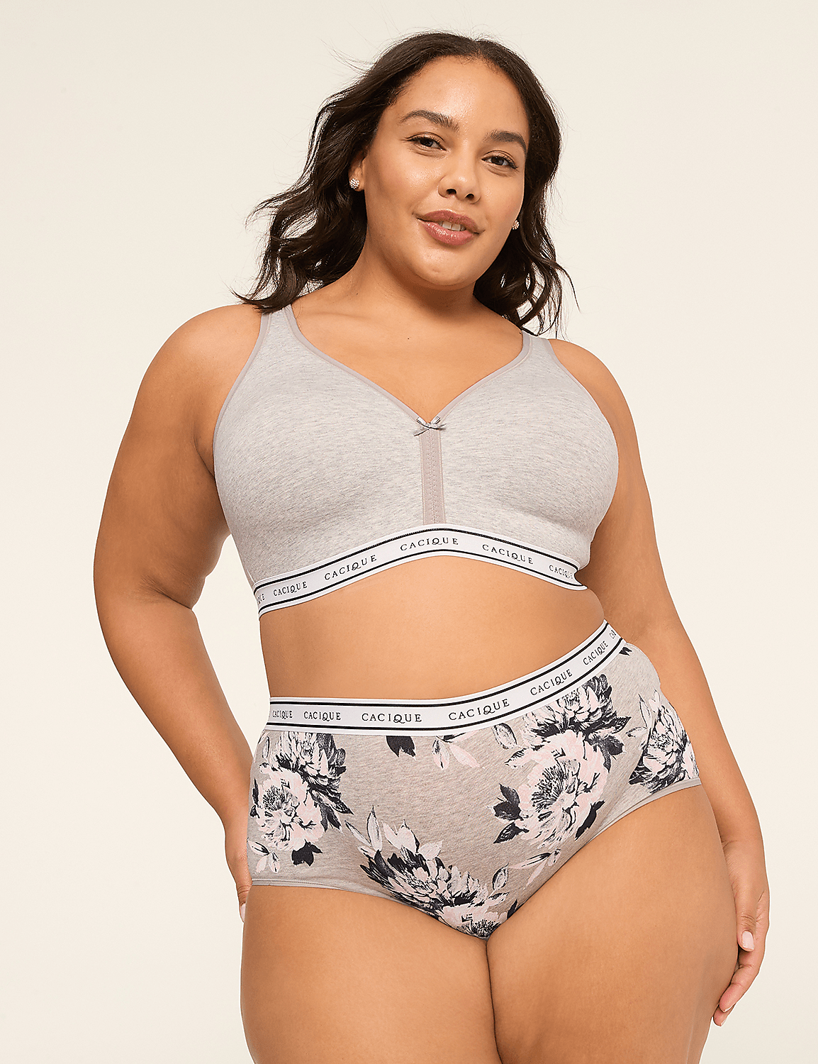 Cotton Lightly Lined No-Wire Bra Product Image 4