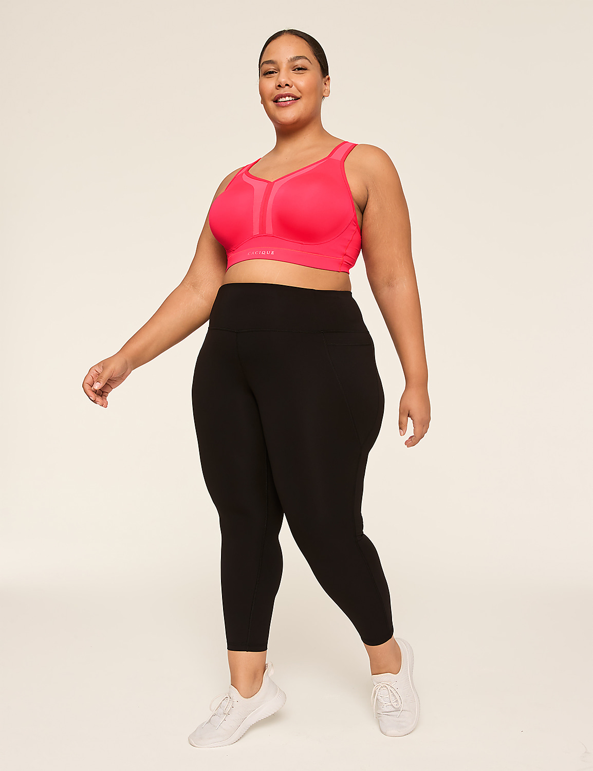 Cacique Comfort Bliss&reg; High-Impact Underwire Sports Bra Product Image 3