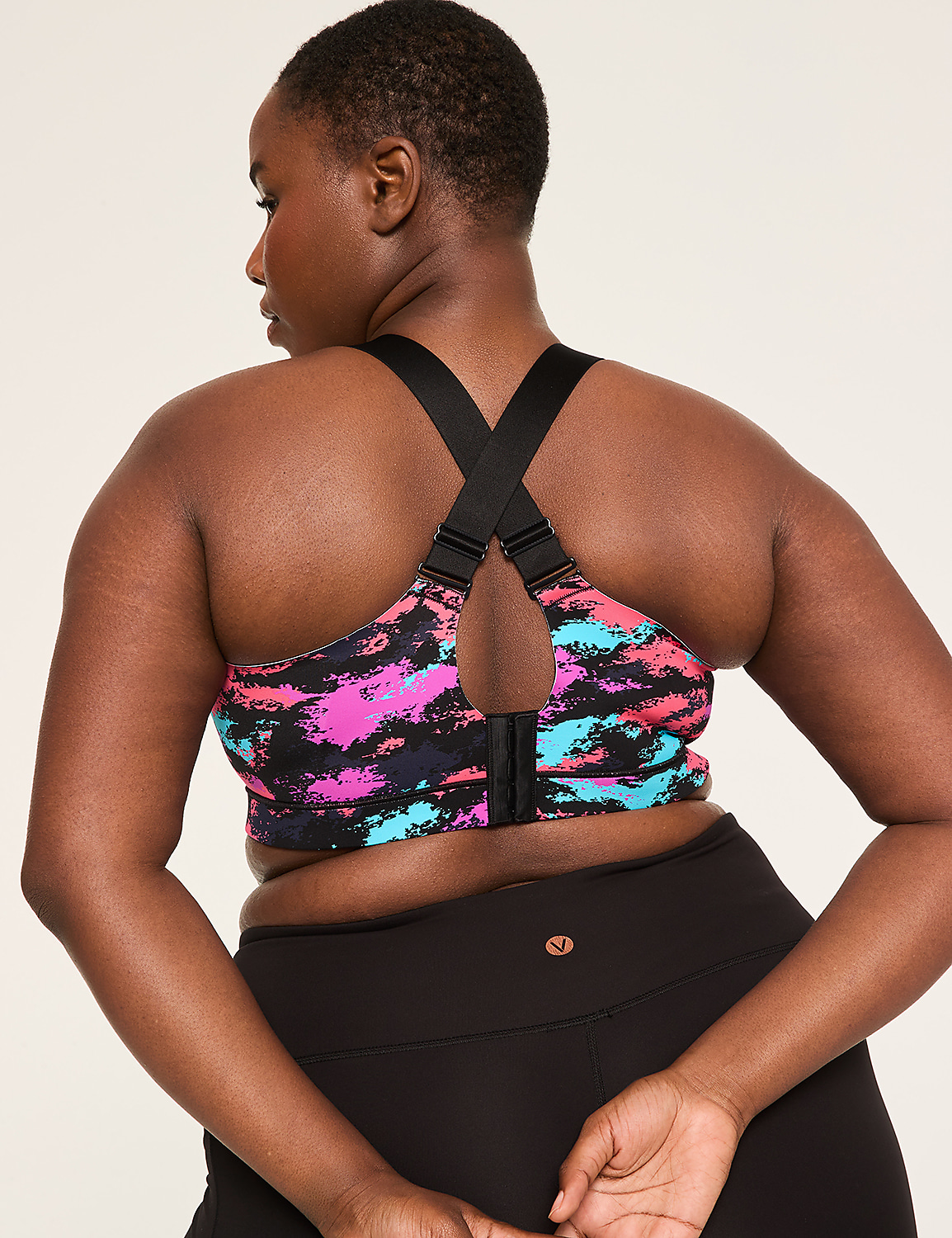 Cacique Totally Smooth Medium-Impact Wireless Sports Bra Product Image 4
