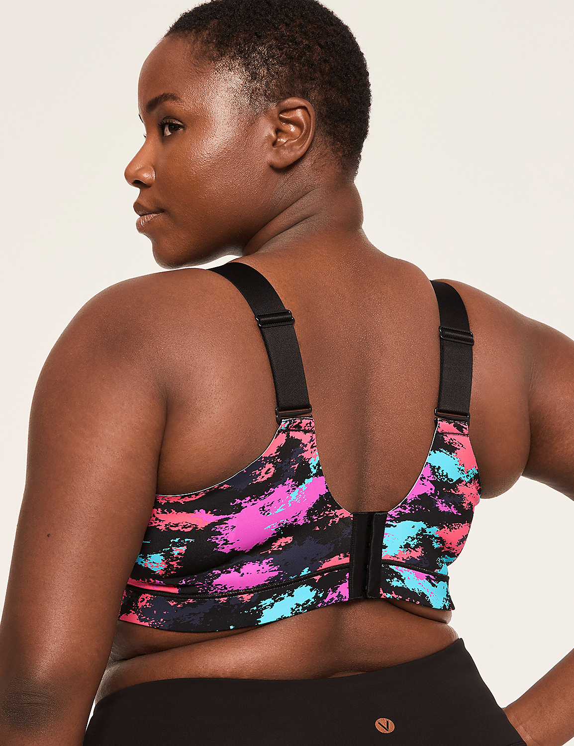 Cacique Totally Smooth Medium-Impact Wireless Sports Bra Product Image 2