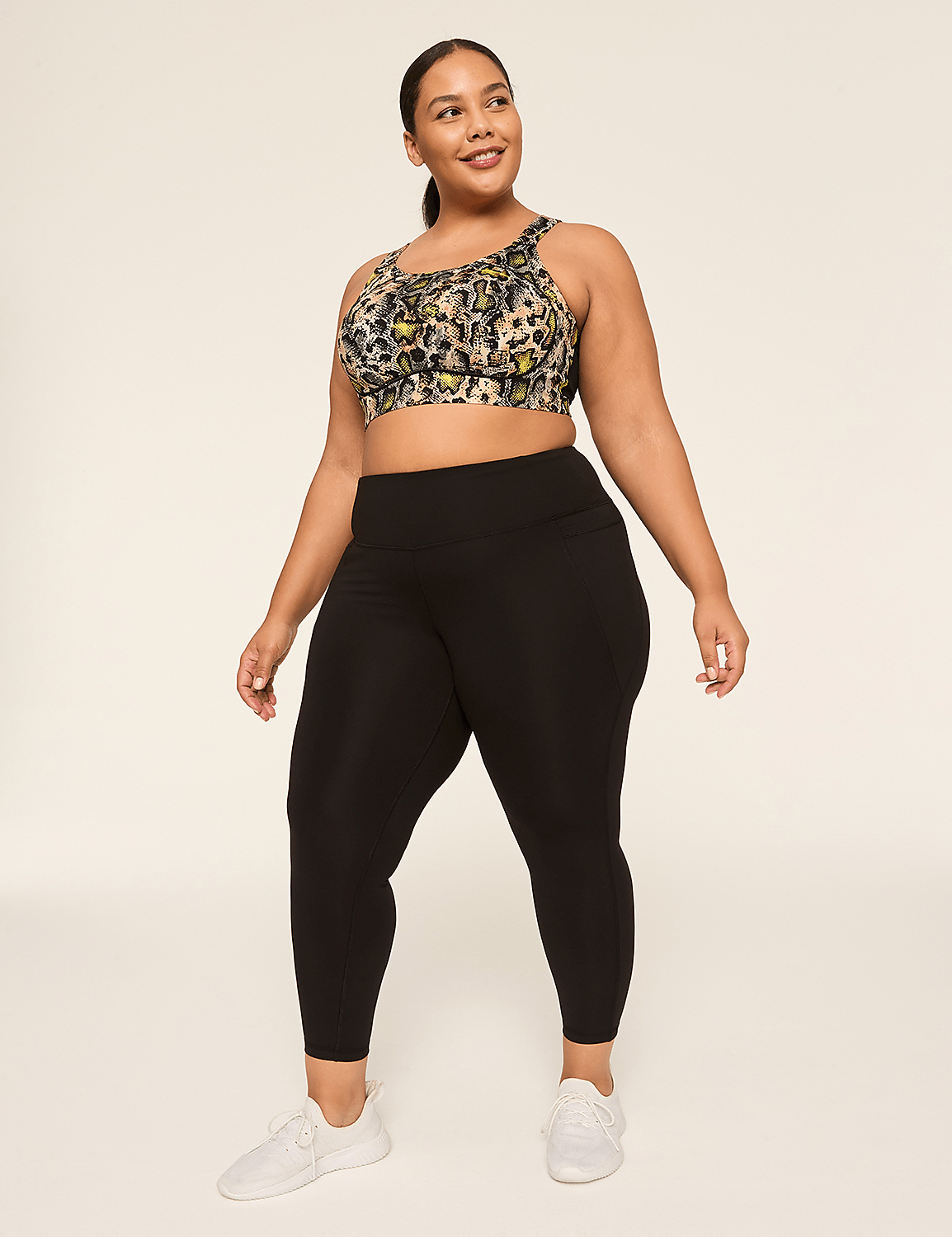 Cacique Max Support High-Impact Underwire Sports Bra Product Image 3