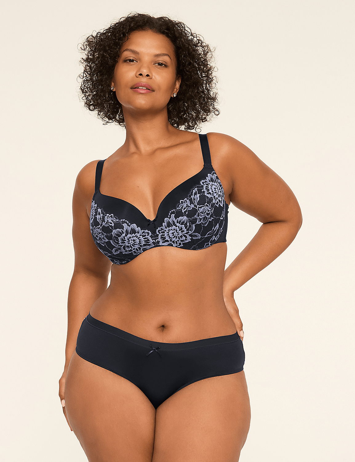 Smooth Lightly Lined Balconette Bra Product Image 4