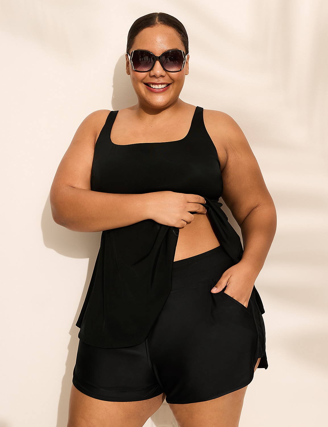 No-Wire Swing Tankini Top Product Image 5