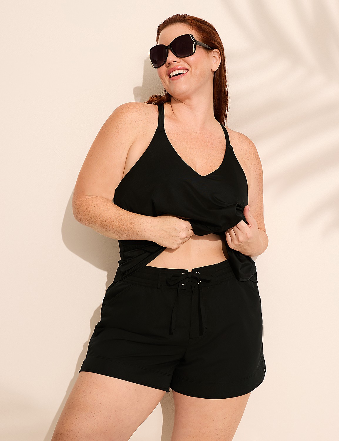 No-Wire Three-Tier Tankini Top Product Image 11