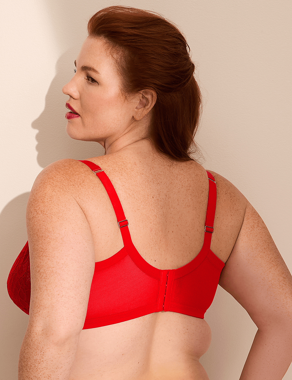 Unlined Lace Balconette Bra Product Image 3