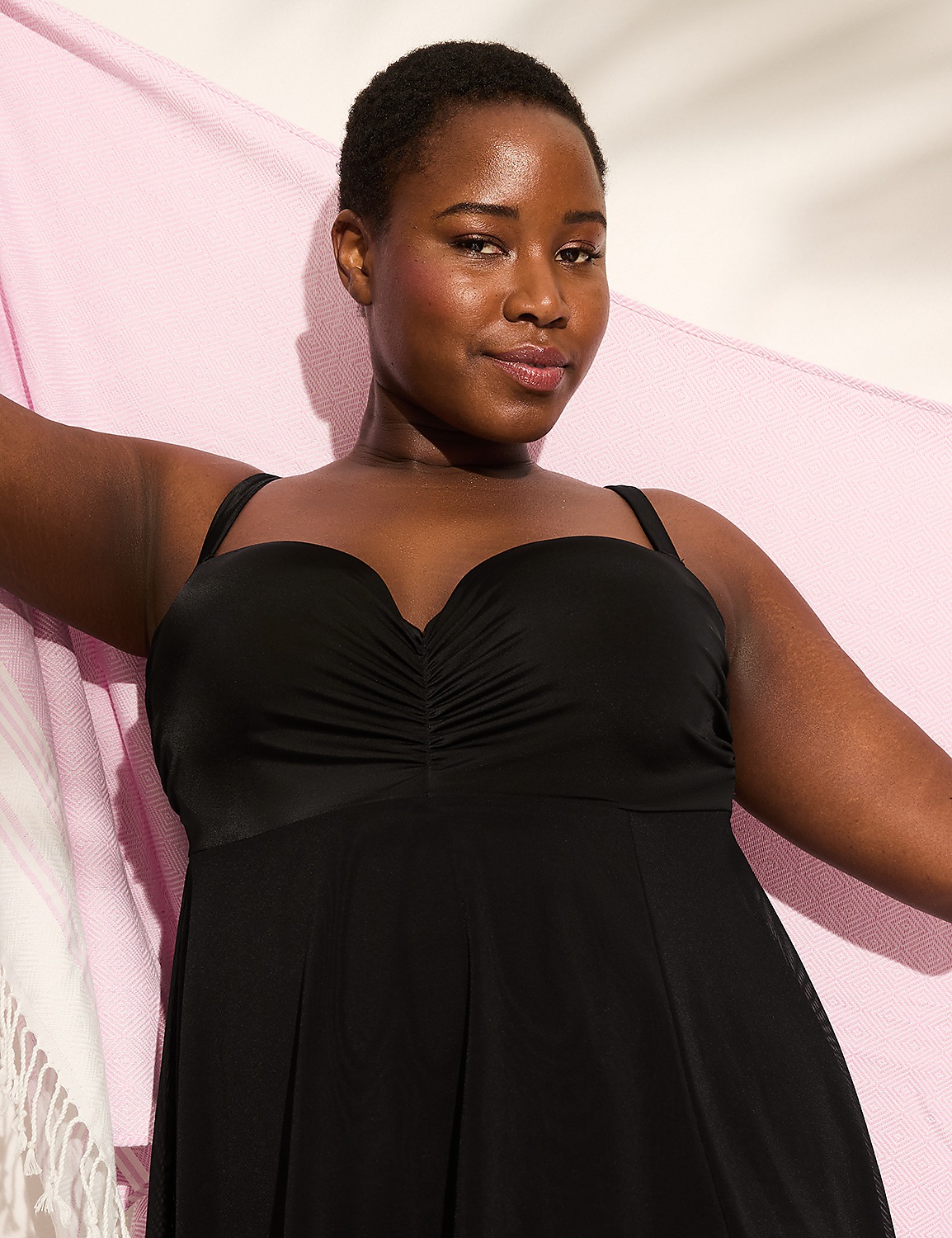 Underwire Versatile-Strap Swim Dress Product Image 4