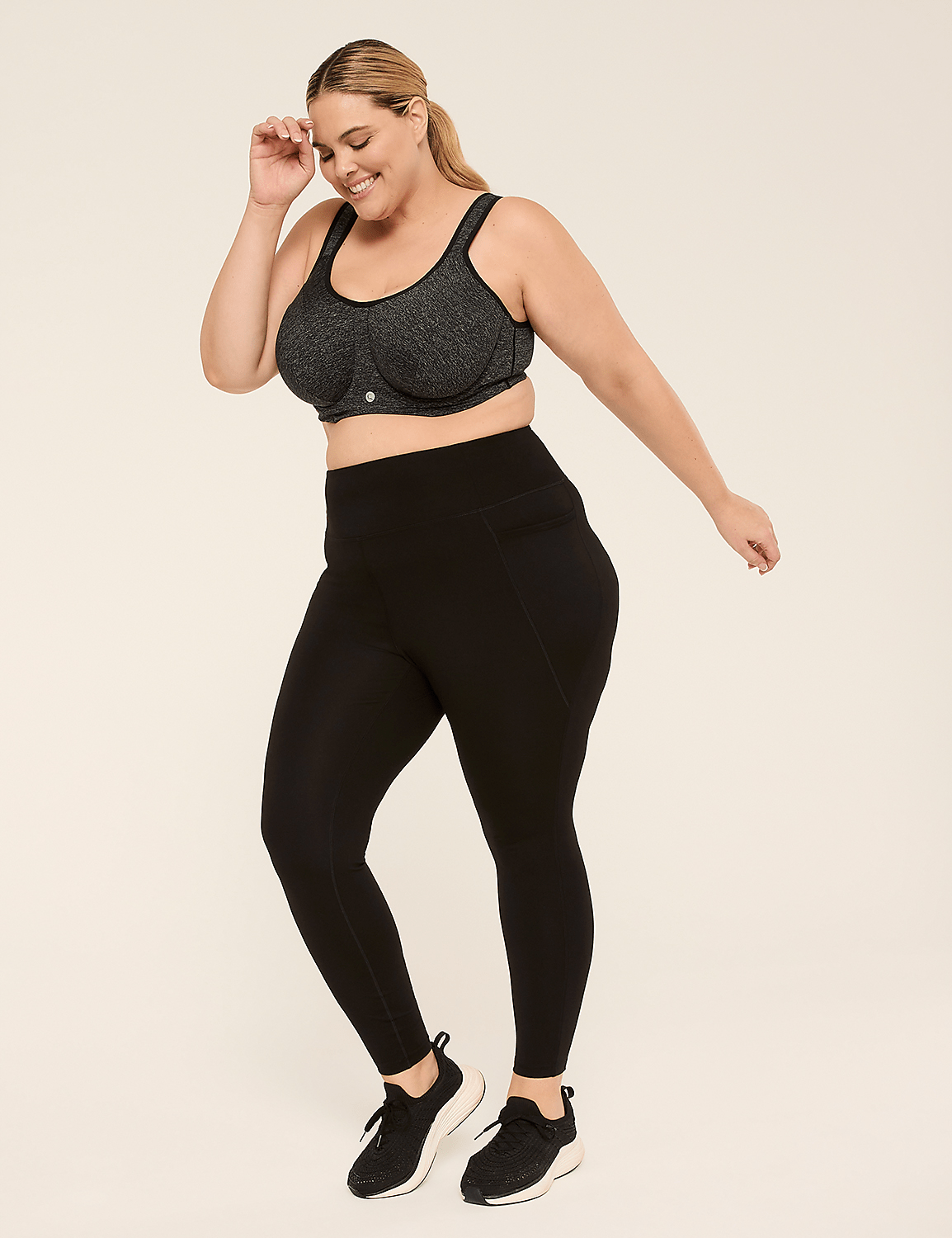 Cacique Max Support High-Impact Comfort Underwire Sports Bra Product Image 3