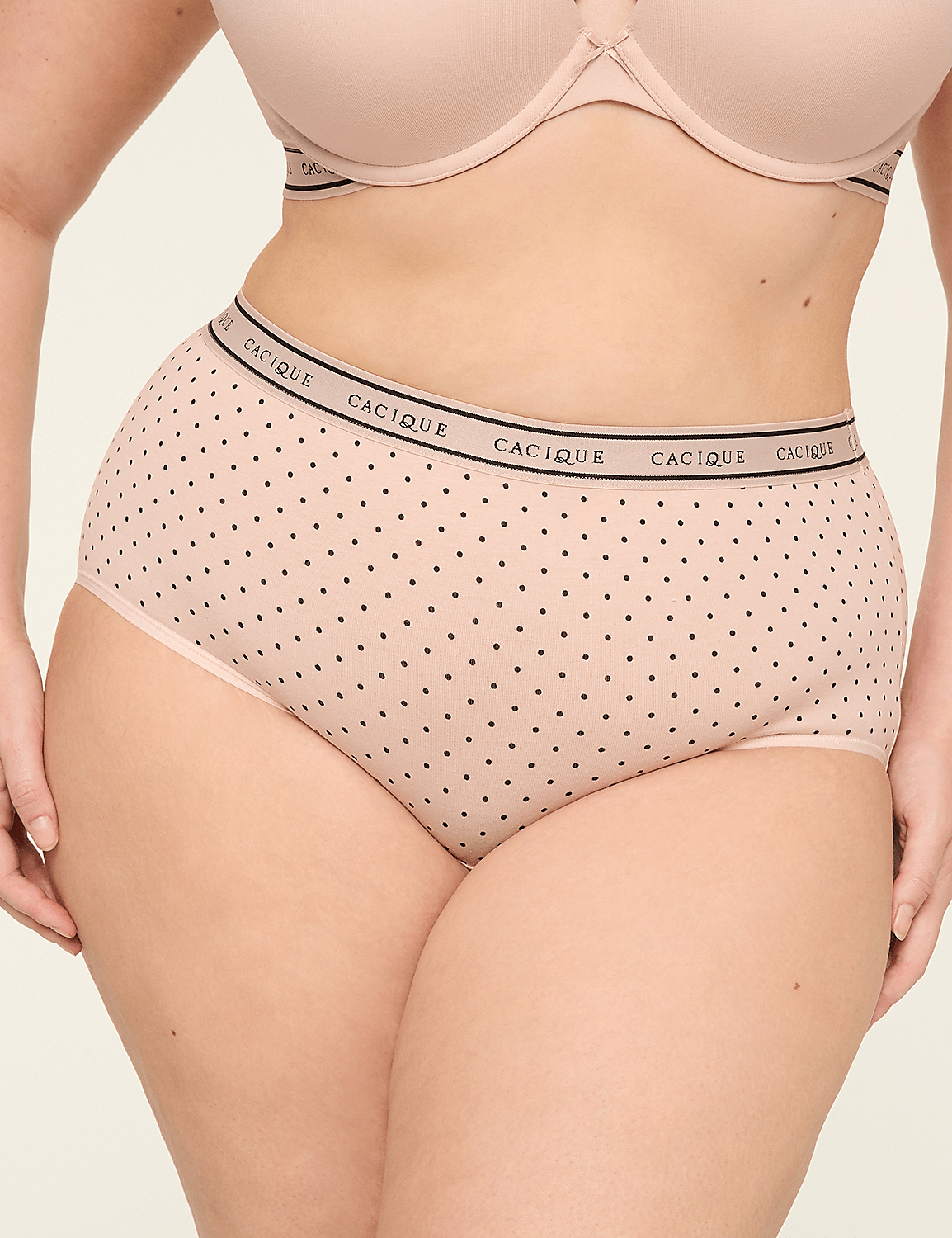Cotton Full Brief Panty With Wide Waistband Product Image 1