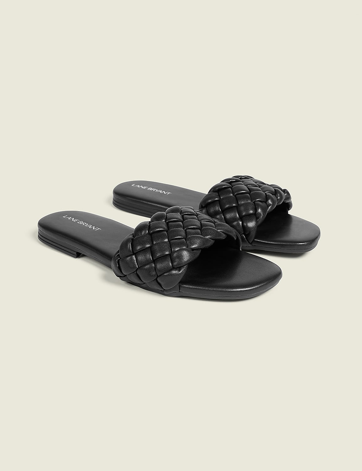 Dream Cloud Braided Faux-Leather Slide Product Image 1