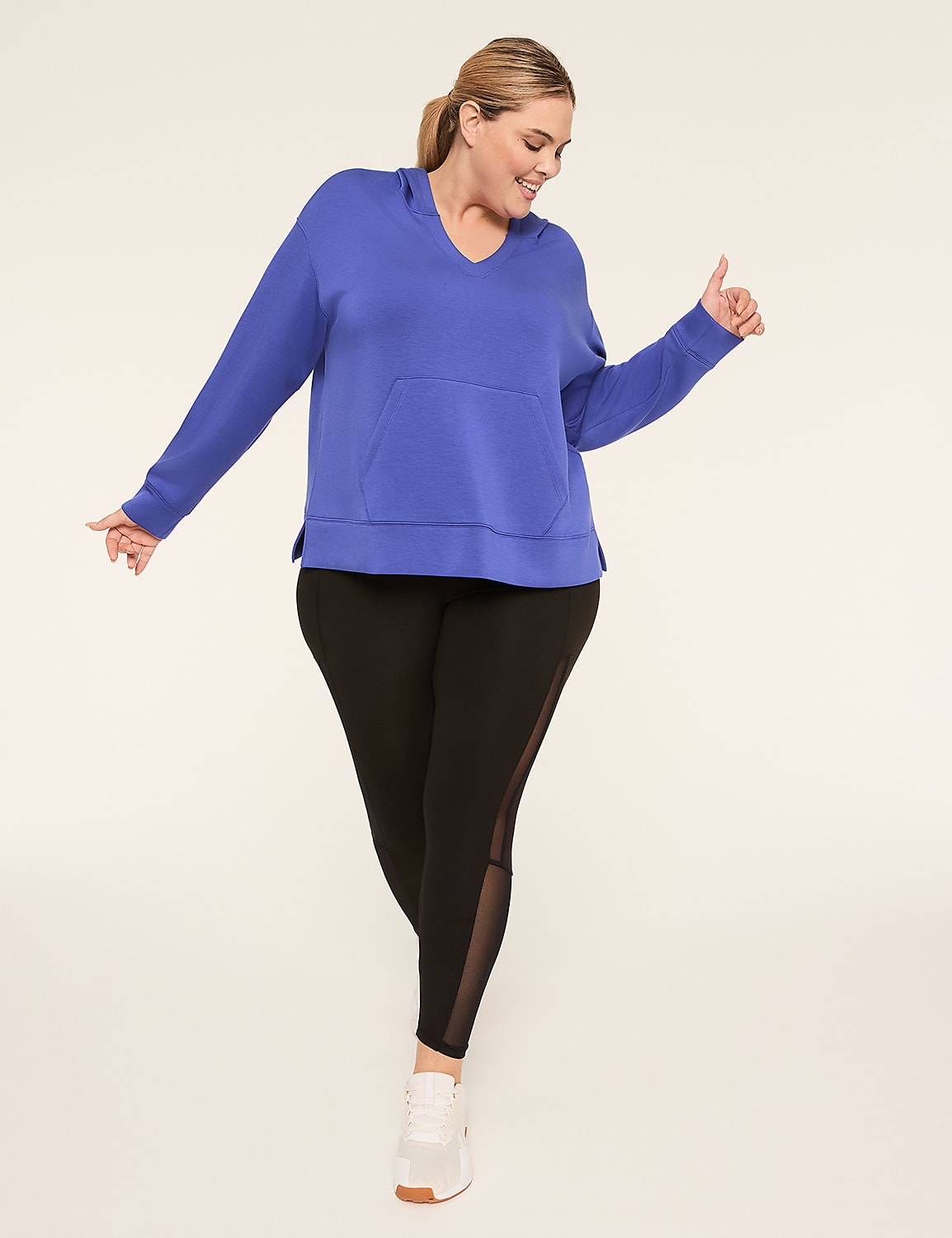 LIVI Journey V-Neck Hoodie Product Image 3