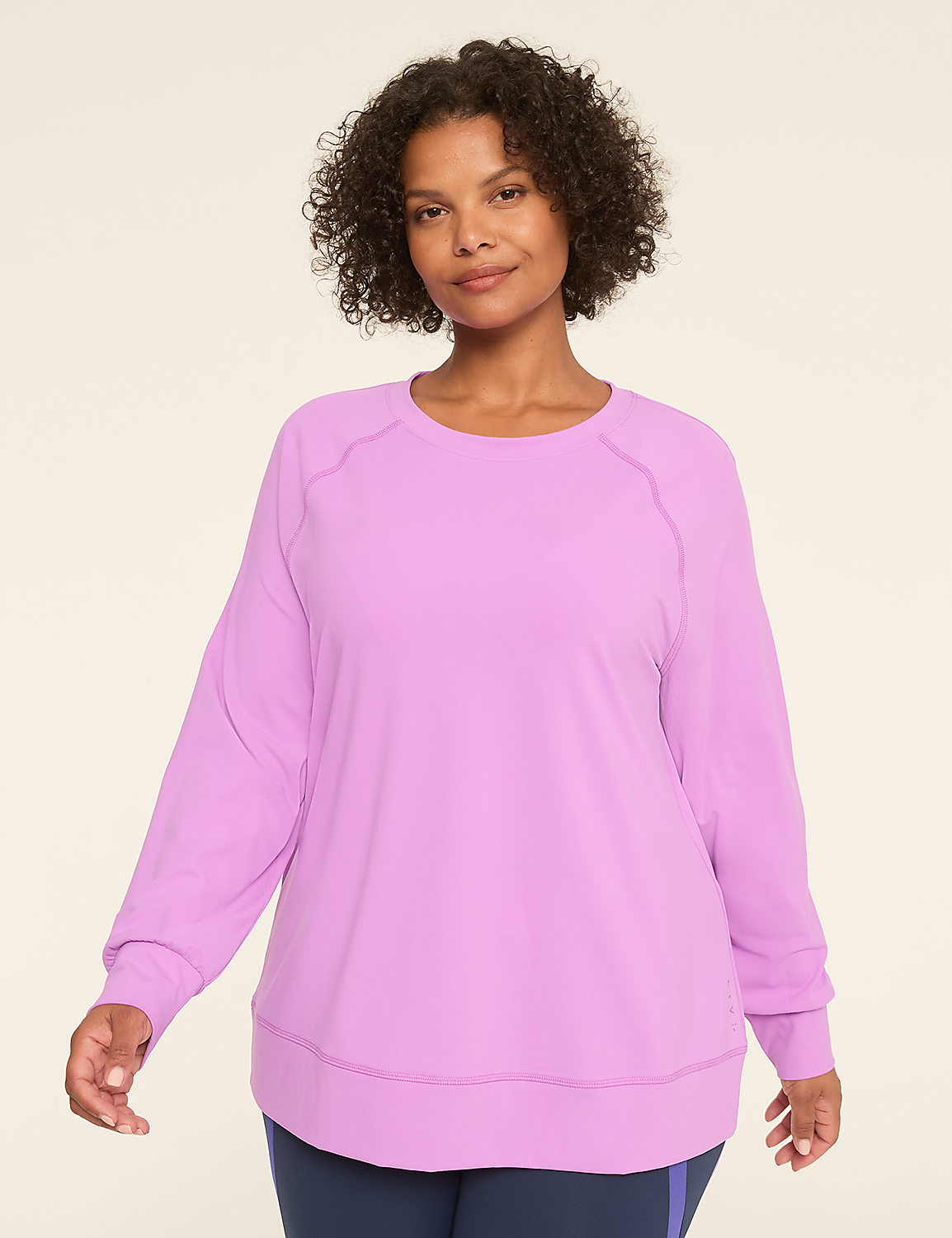 LIVI Soft Crew-Neck Sweatshirt Product Image 1