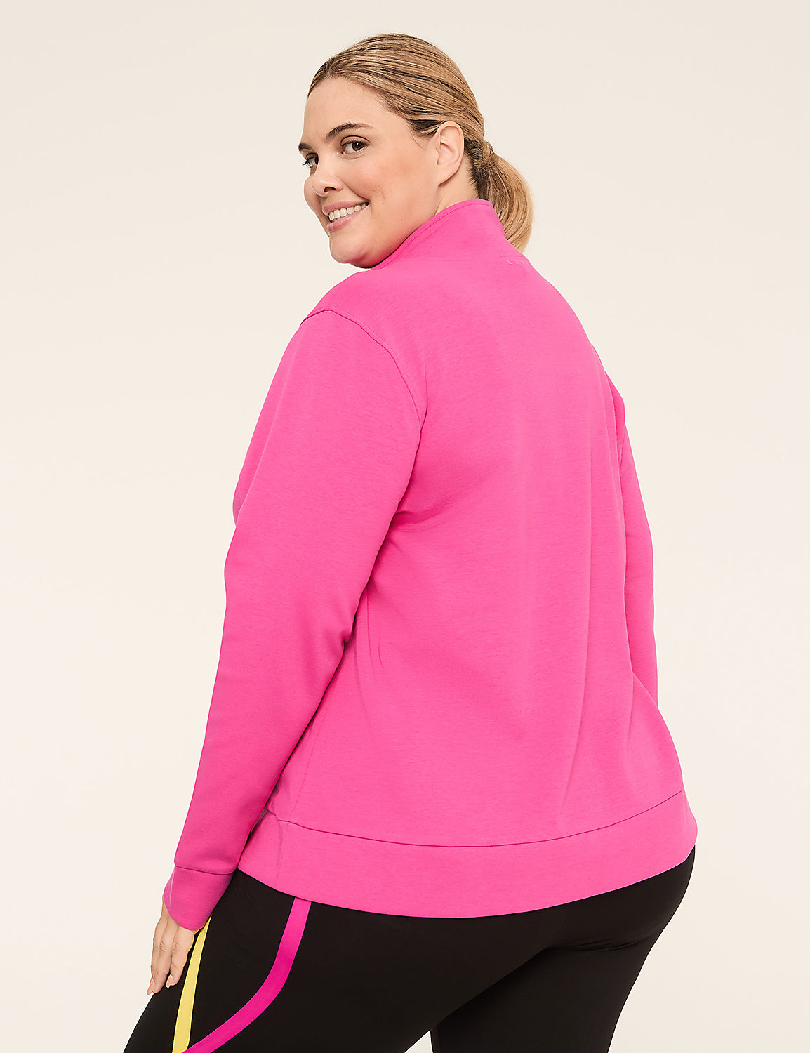LIVI Knit Half-Zip Sweatshirt Product Image 2