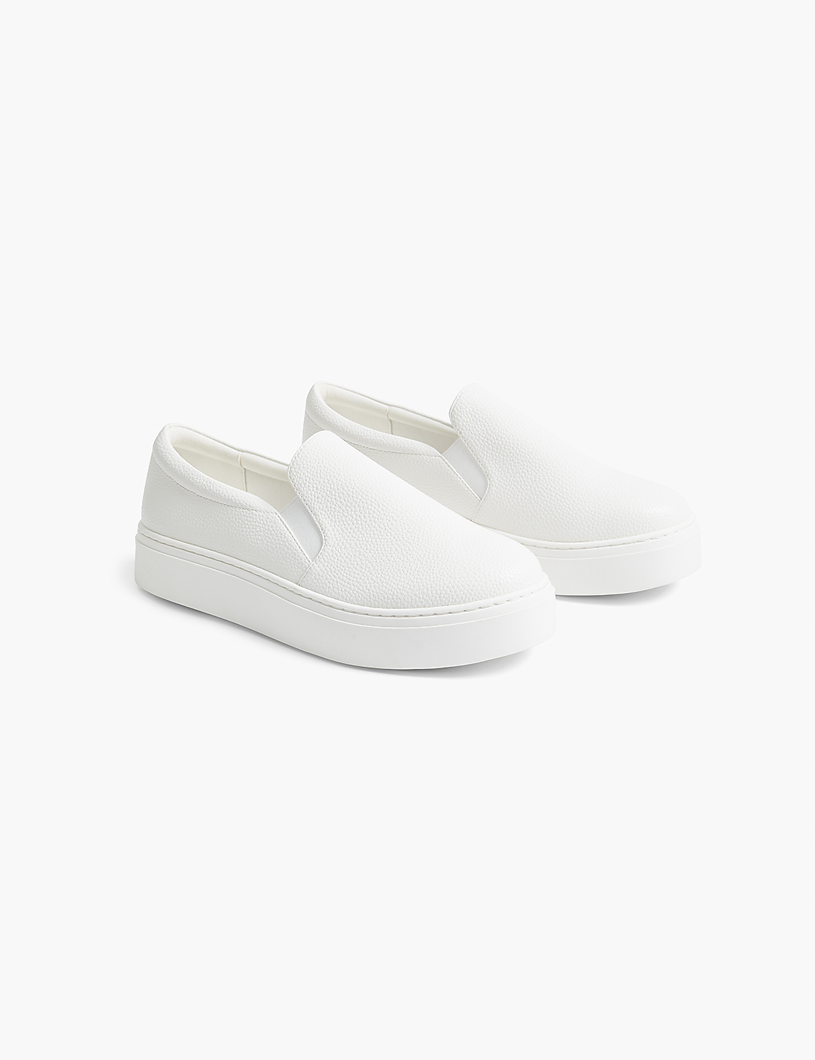 Dream Cloud Slip-On Faux-Leather Platform Sneaker Product Image 1