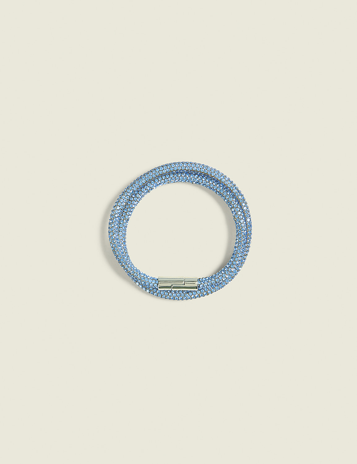 Blue Pave Wrap Bracelet Product Image 1
