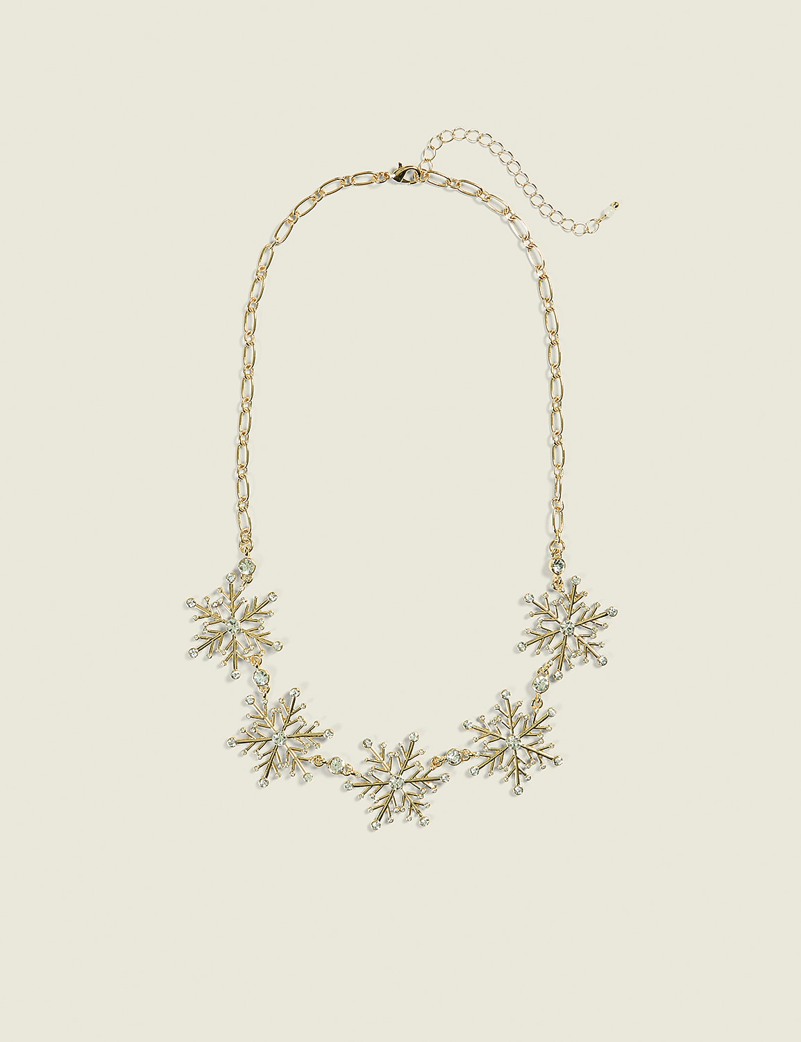 Snowflake Statement Necklace Product Image 1