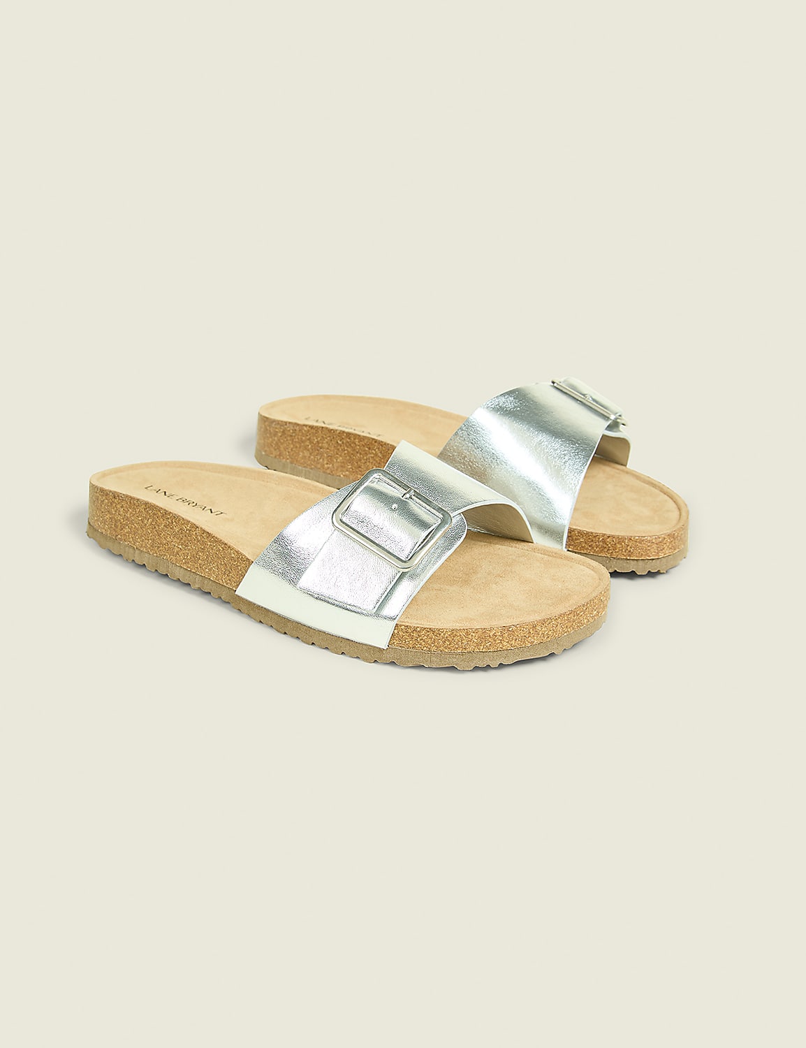 Dream Cloud Buckle-Detail Slip-On Sandal Product Image 1