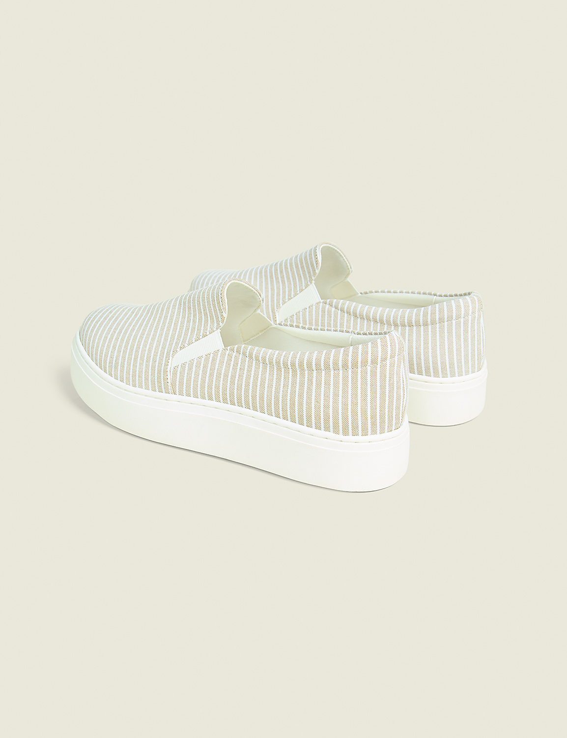 Dream Cloud Striped Knit Slip-On Platform Sneaker Product Image 2