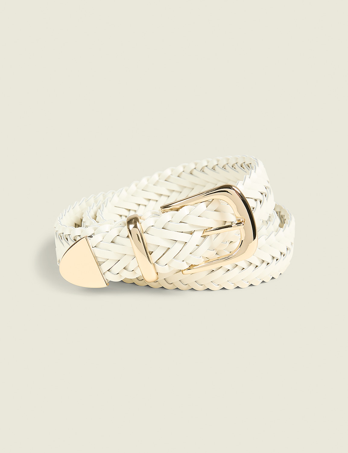 Multi-Wear Versatile Goldtone & Braided Belt Product Image 1