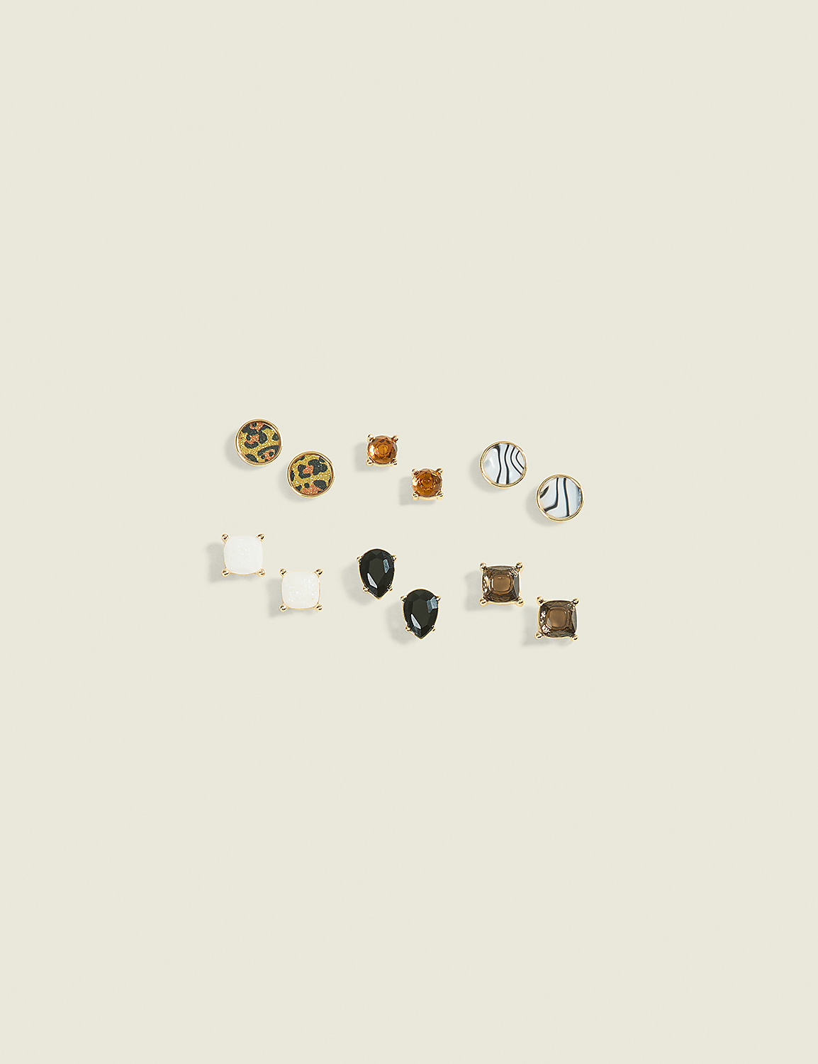 Animal Print Stud 6-Pack Product Image 1