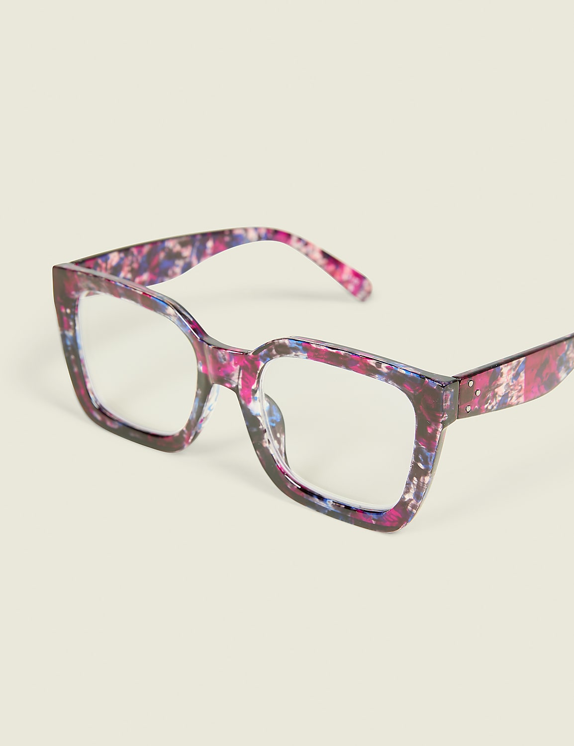 Bright Tort Square Reader Product Image 1