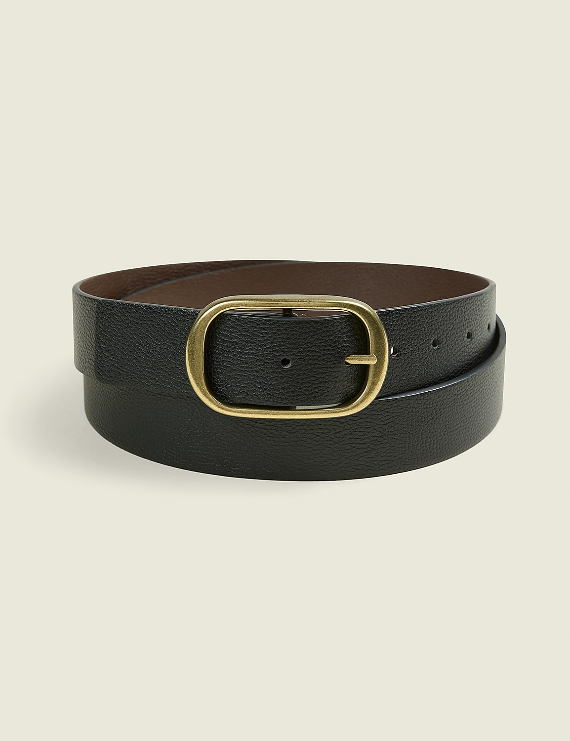Reversible Rounded Buckle Belt Product Image 1