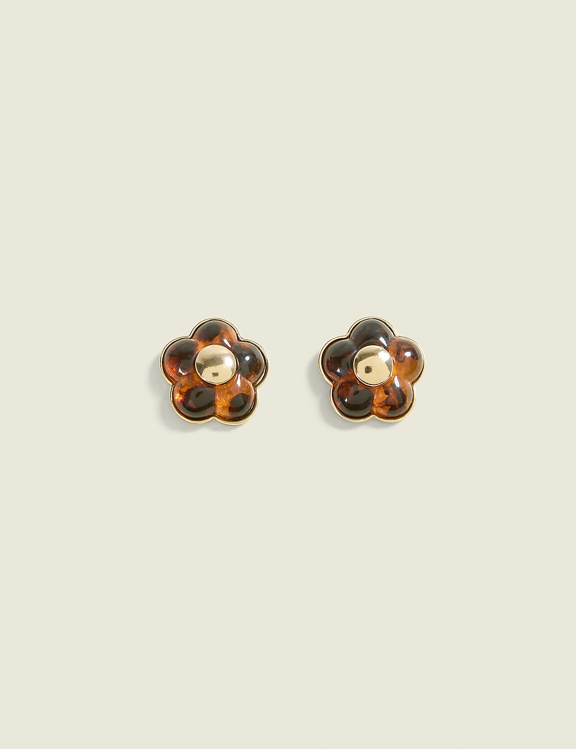 Tort Flower Stud Earring Product Image 1