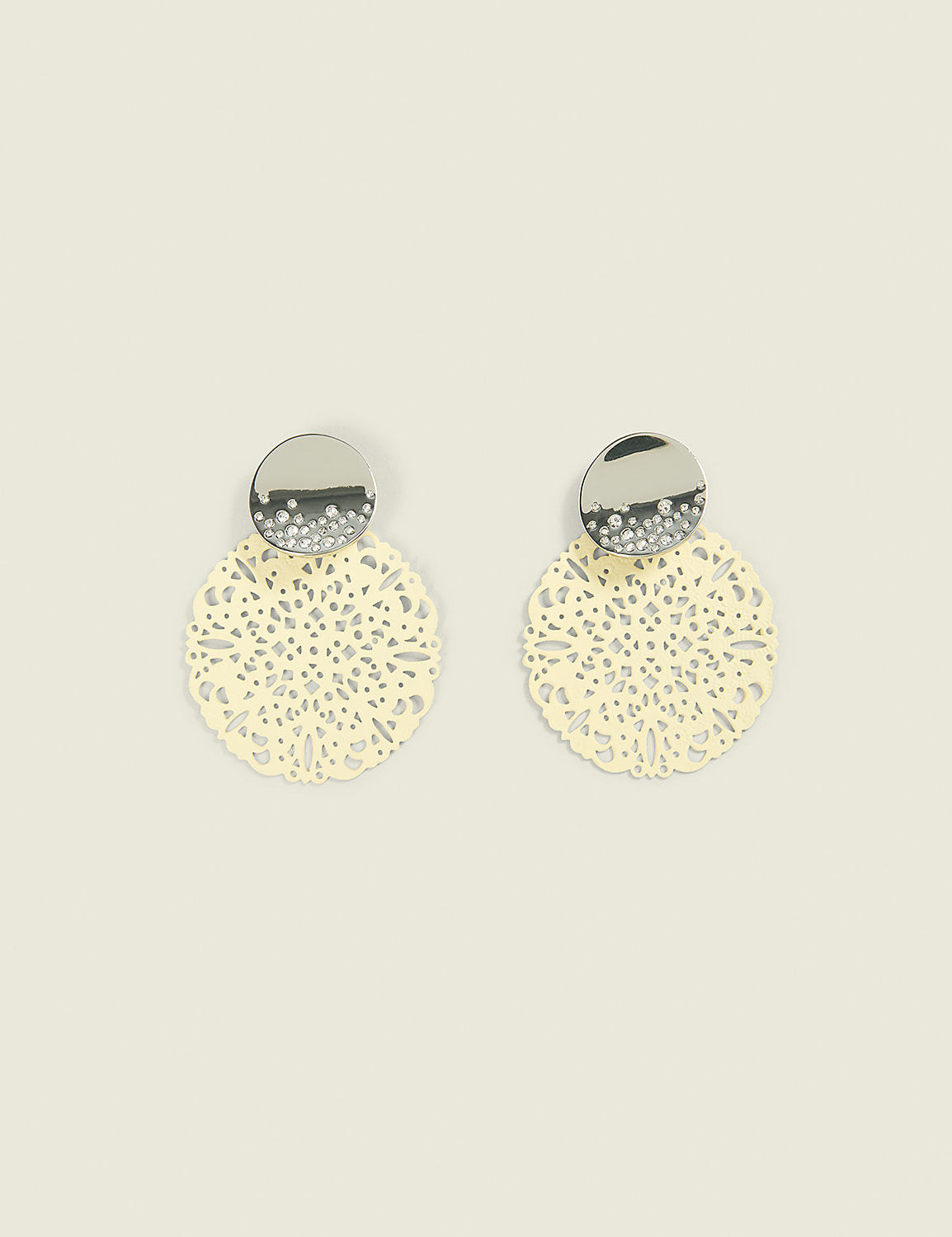 FIligree Drop Earrings Product Image 1