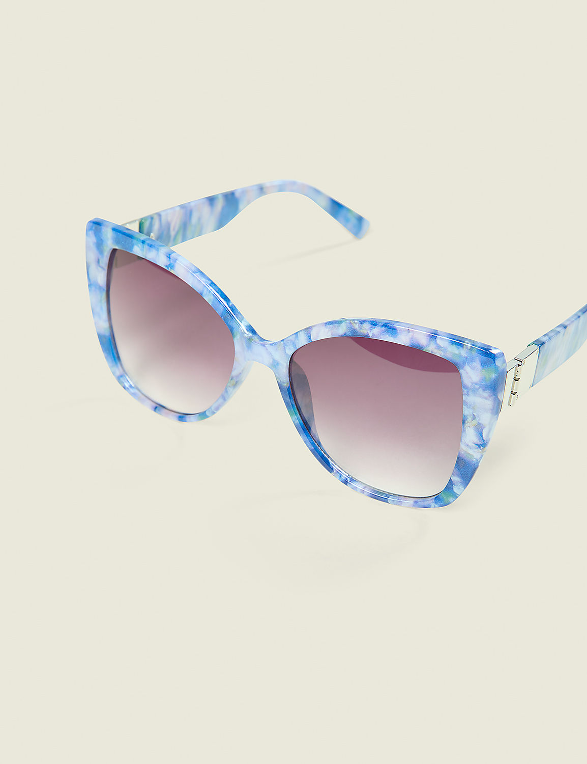 Blue Marble Cateye Sunglasses Product Image 1