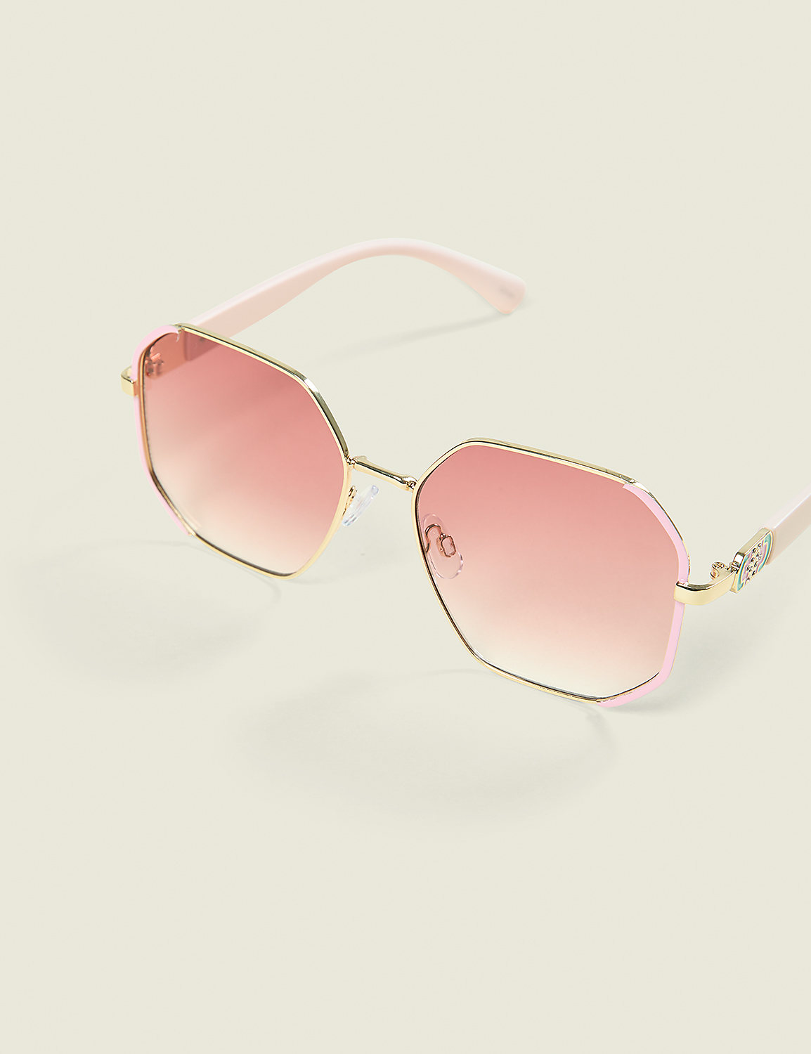 Pink Metal Frame Sunglasses Product Image 1