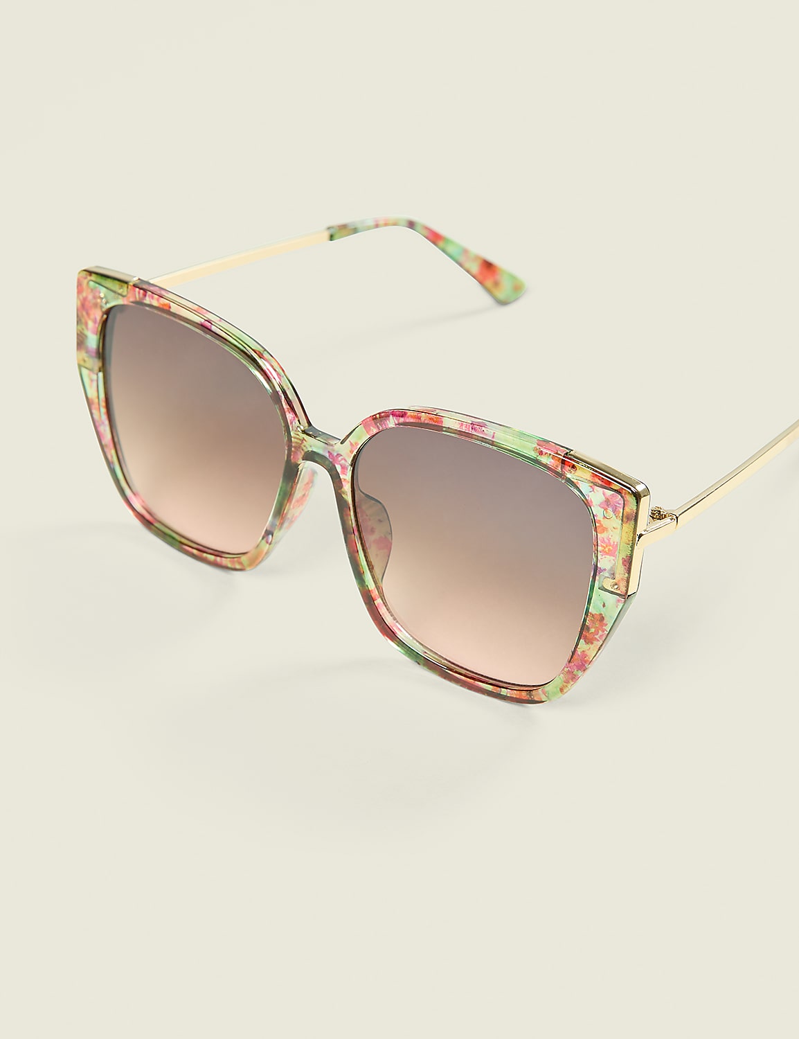 Floral Cateye Sunglasses Product Image 1