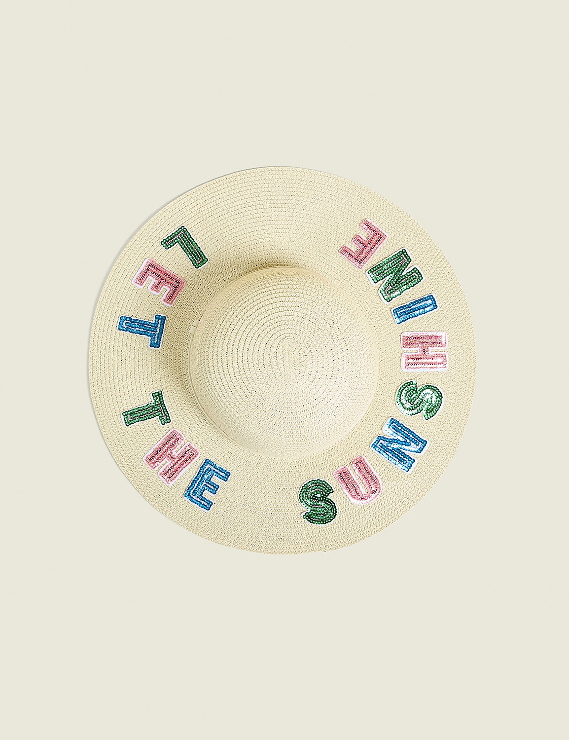 Let The Sunshine Straw Hat Product Image 2
