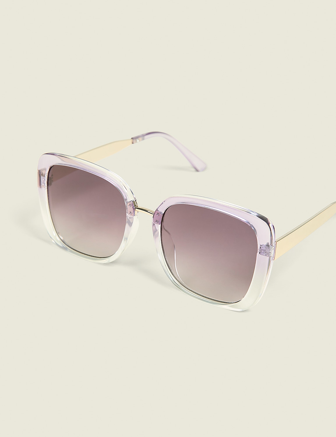 Purple Ombre Square Sunglasses Product Image 1