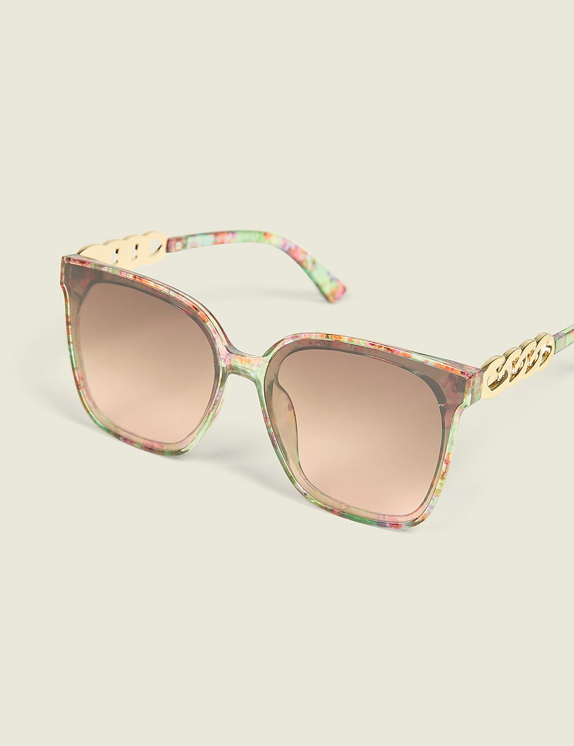 Floral Square Sunglasses Product Image 1