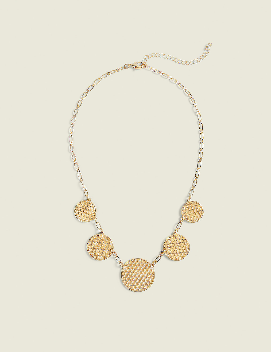 Circle Motif Filigree Necklace Product Image 1