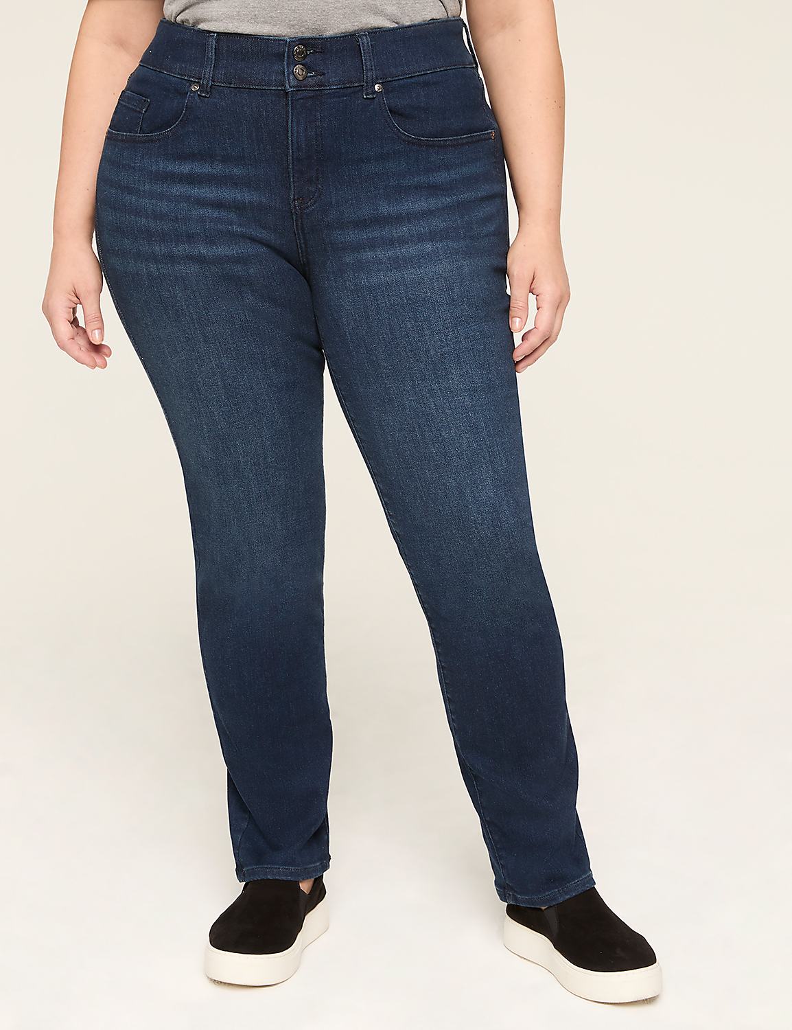 Tighter Tummy Fit High-Rise Straight Jean Product Image 1