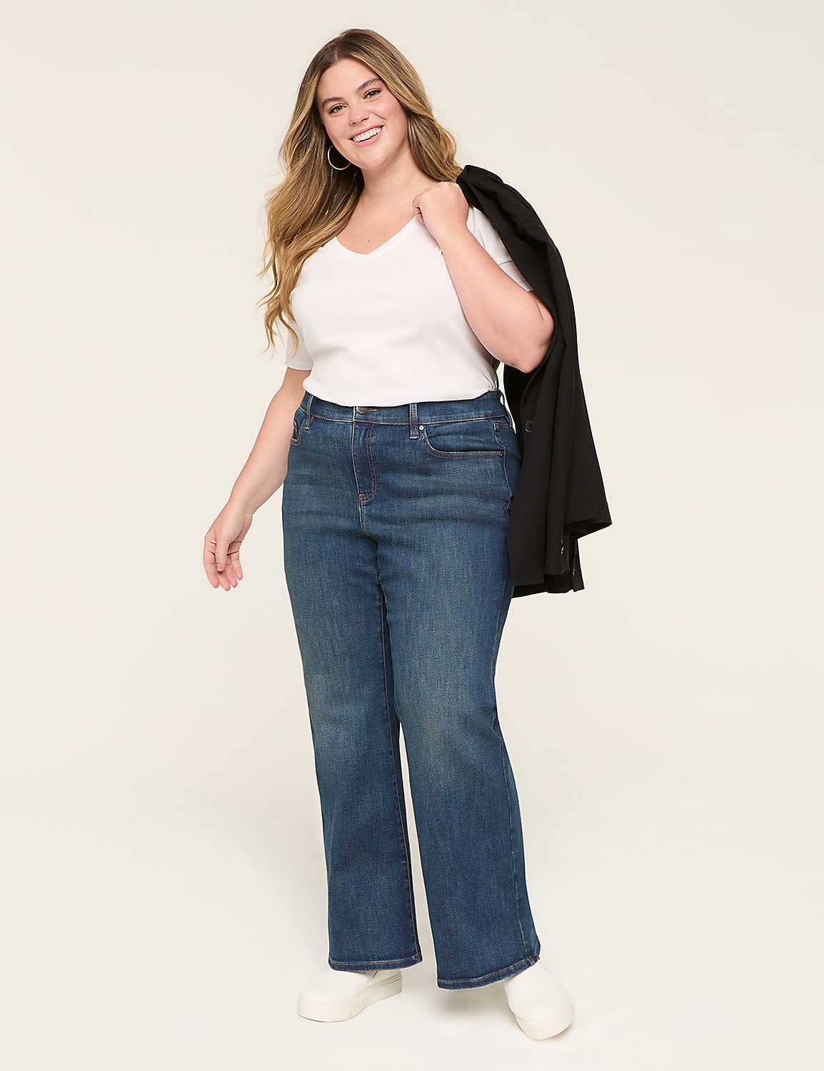No-Gap Curvy Fit High-Rise Boot Jean Product Image 3