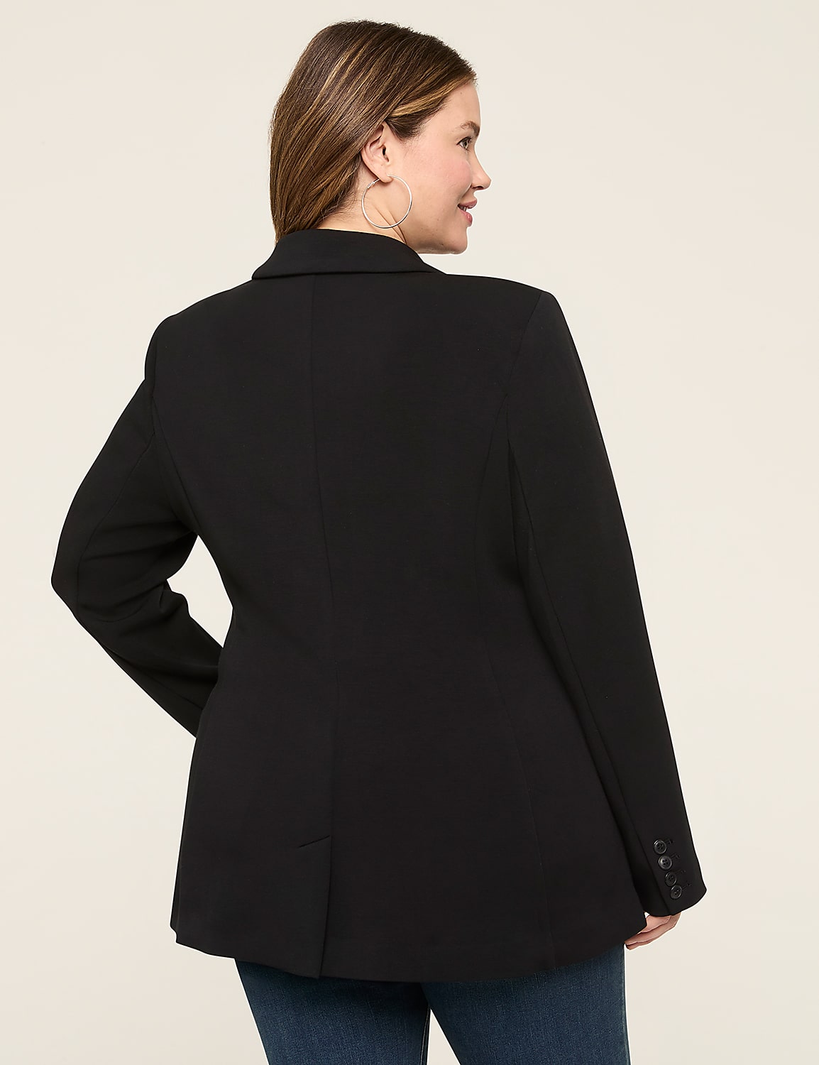 Journey Knit Blazer With Zipper Pocket Product Image 2