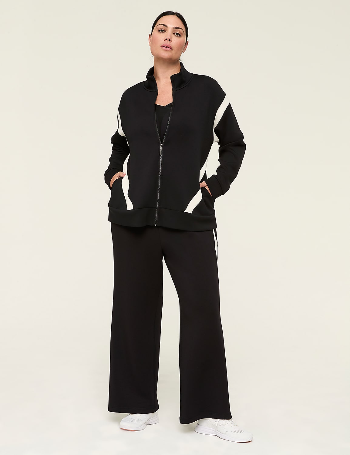 LIVI Journey Colorblock Track Jacket Product Image 3