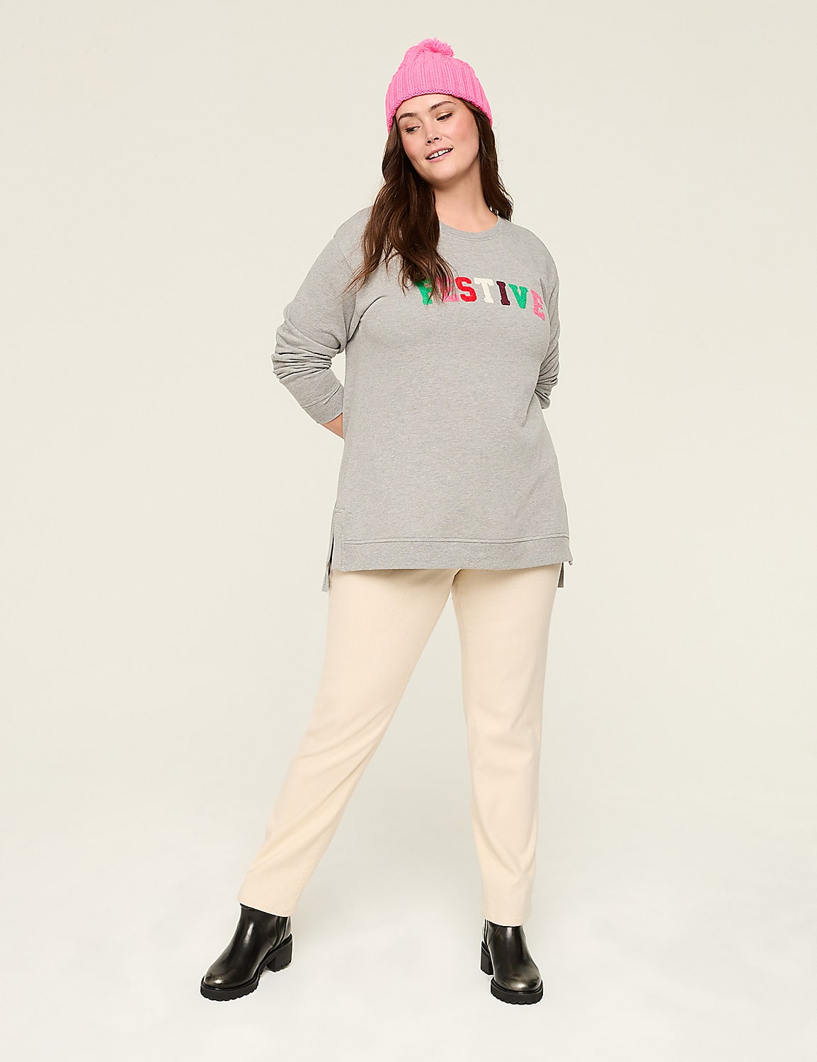 Festive Graphic Sweatshirt Product Image 3