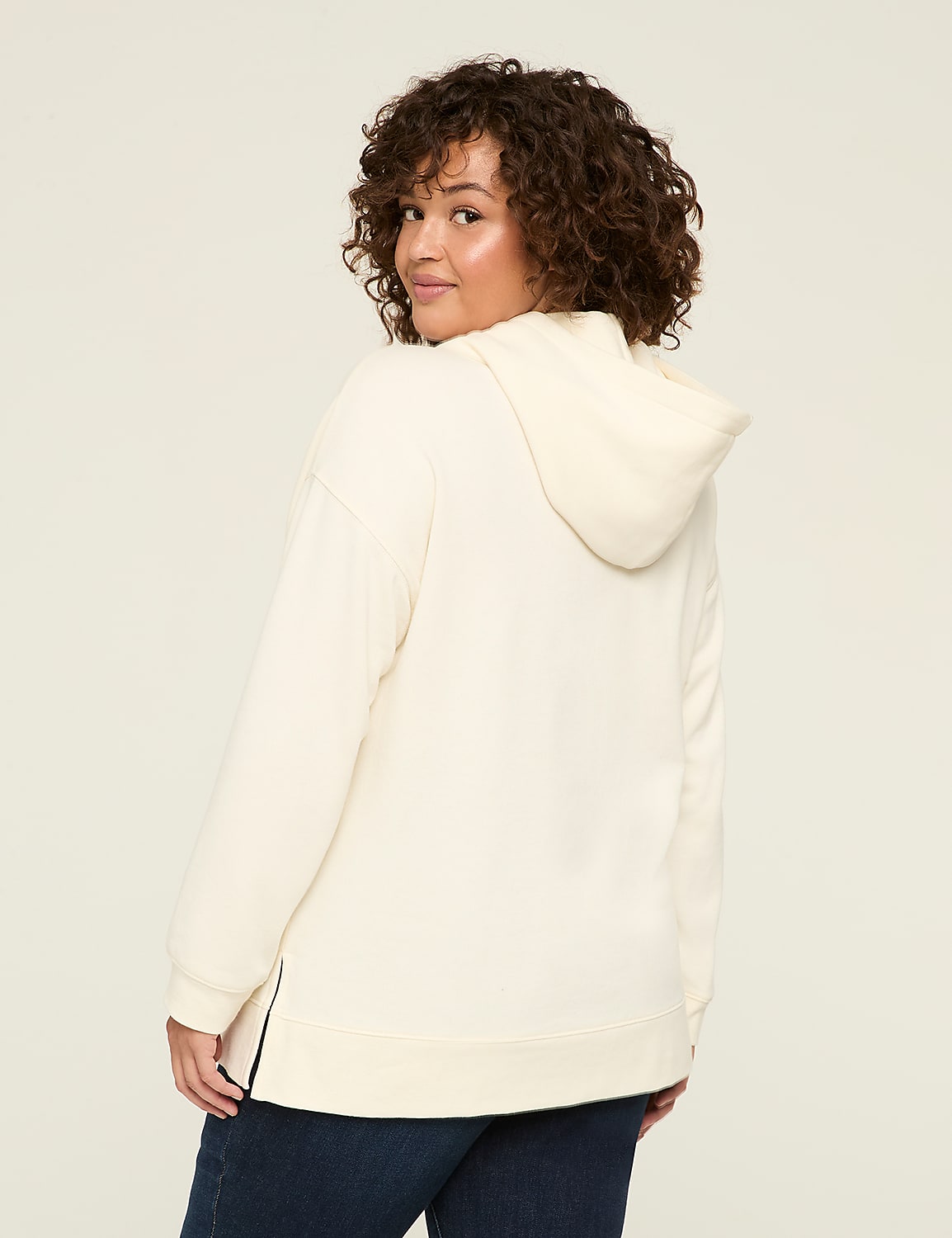 Relaxed Applique Merry Everything Hoodie Graphic Product Image 2