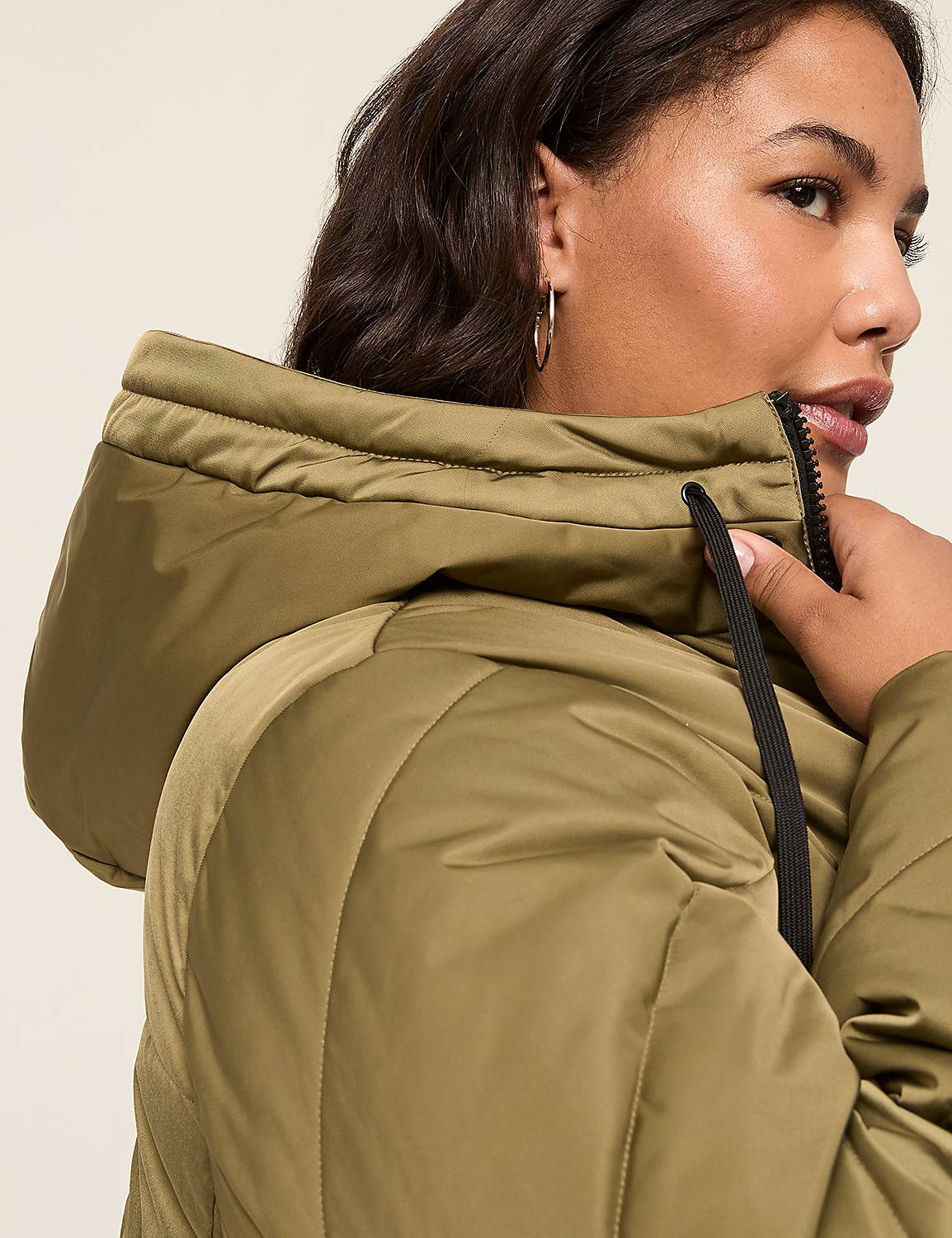 Hooded Heavyweight Puffer | LaneBryant