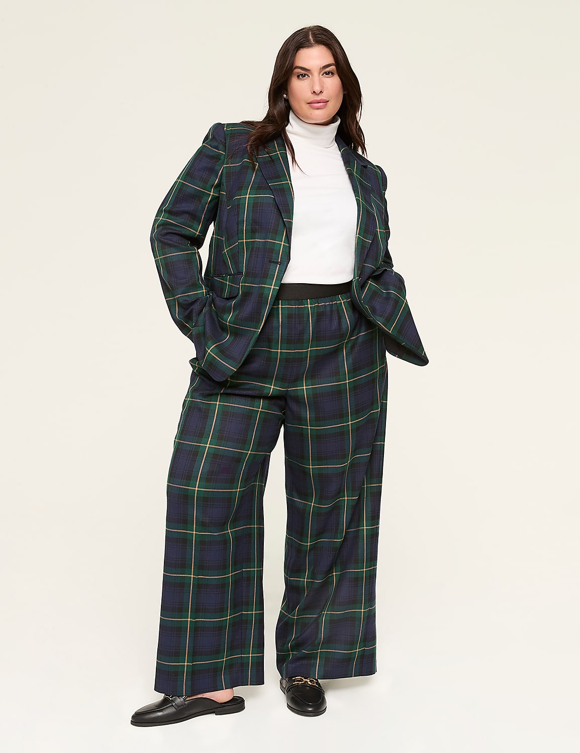 Perfect Drape One-Button Blazer Product Image 3